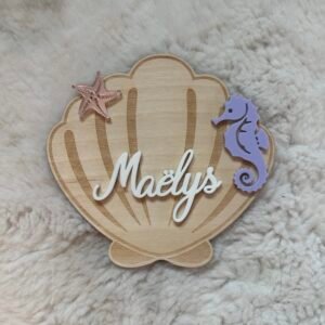 faire part coquillage recto