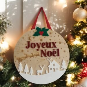 Plaque de Noël - Joyeux Noël